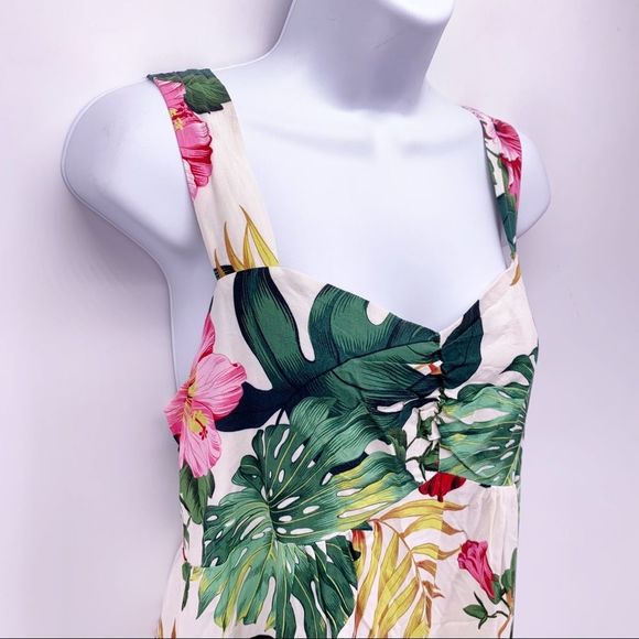 VINTAGE Hawaiian Summer Dress Size M/L - Picture 4 of 8